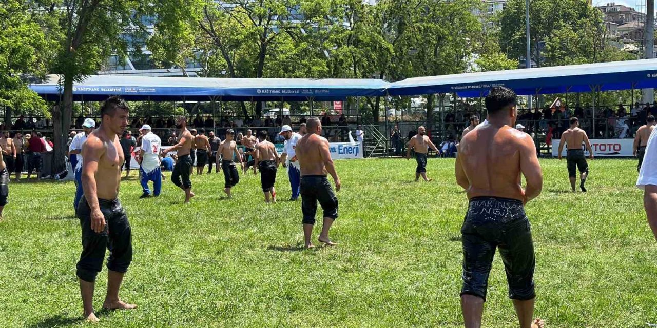 Kağıthane’de Ata Sporu Yağlı Güreş Müsabakaları Düzenlendi