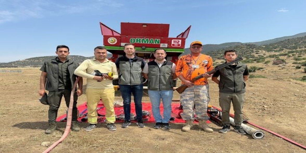 Avcılara Orman Yangınları Bilgilendirmesi
