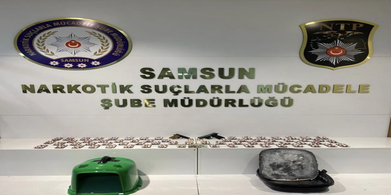Samsun'da, Kedi Kafesine Zulalanmış 2 Bin 72 Adet Sentetik Ecza Ele Geçirildi