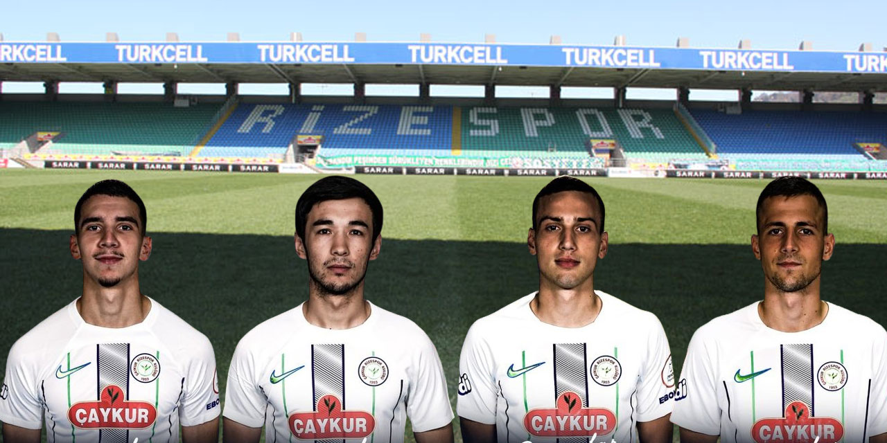 Çaykur Rizespor'dan Milli Takımlara 4 Davet!