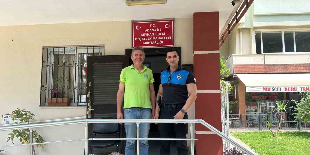 Adana’da Polis Mahalle Muhtarları İle Görüştü