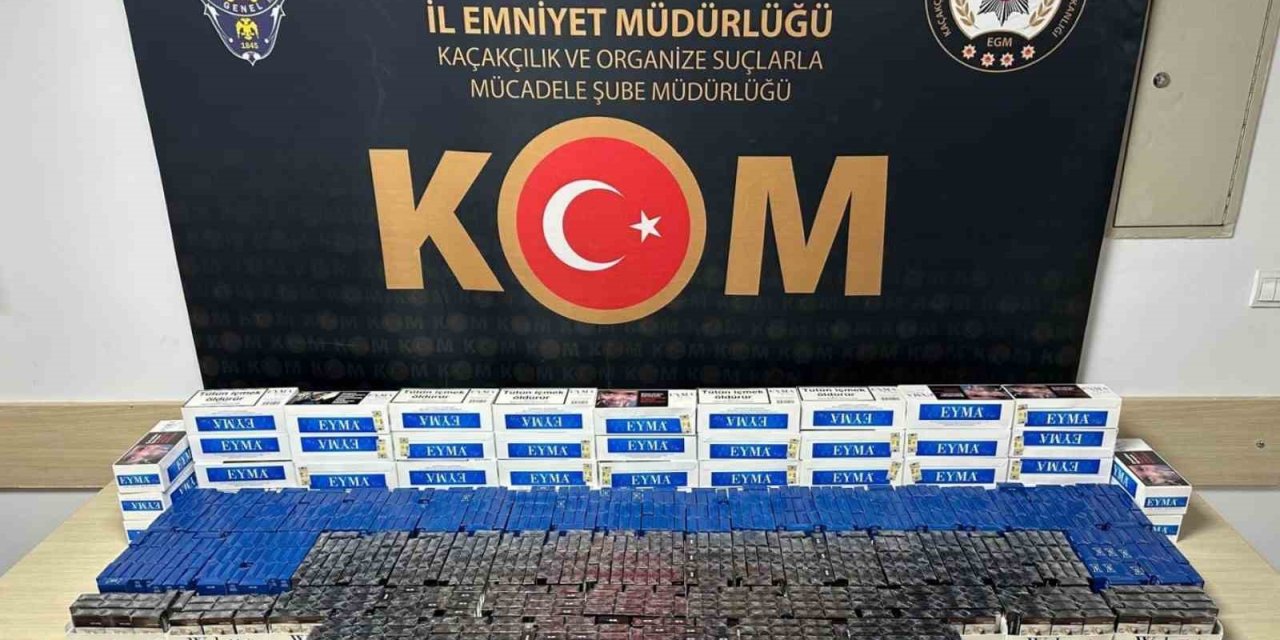 Kastamonu’da Binlerce Makaron Ele Geçirildi