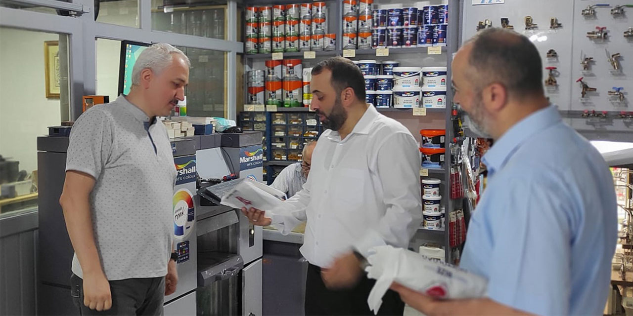 Rize İl Müftülüğü esnaf ziyaretlerine devam ediyor