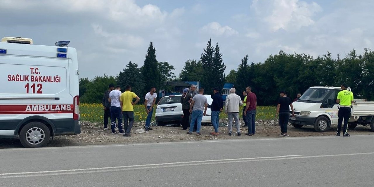Osmaniye’de Kontrolden Çıkan Otomobil Takla Attı: 3 Yaralı