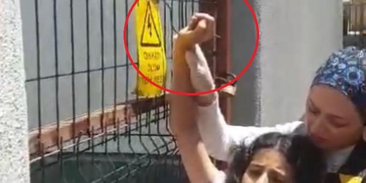 Okulda Eline Demir Korkuluk Saplanan Çocuk Kurtarıldı