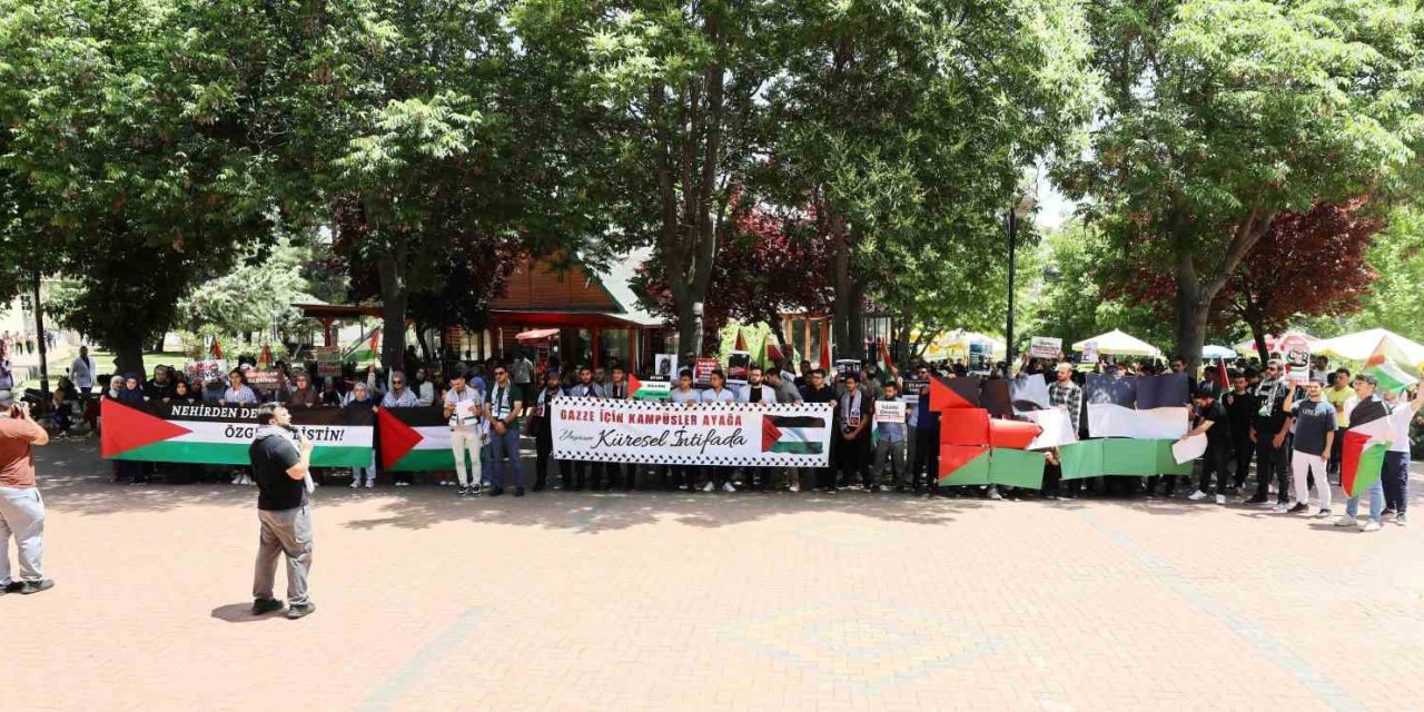 Gaün Öğrencilerinden İsrail’in Refah Saldırılarına Karşı Tepki