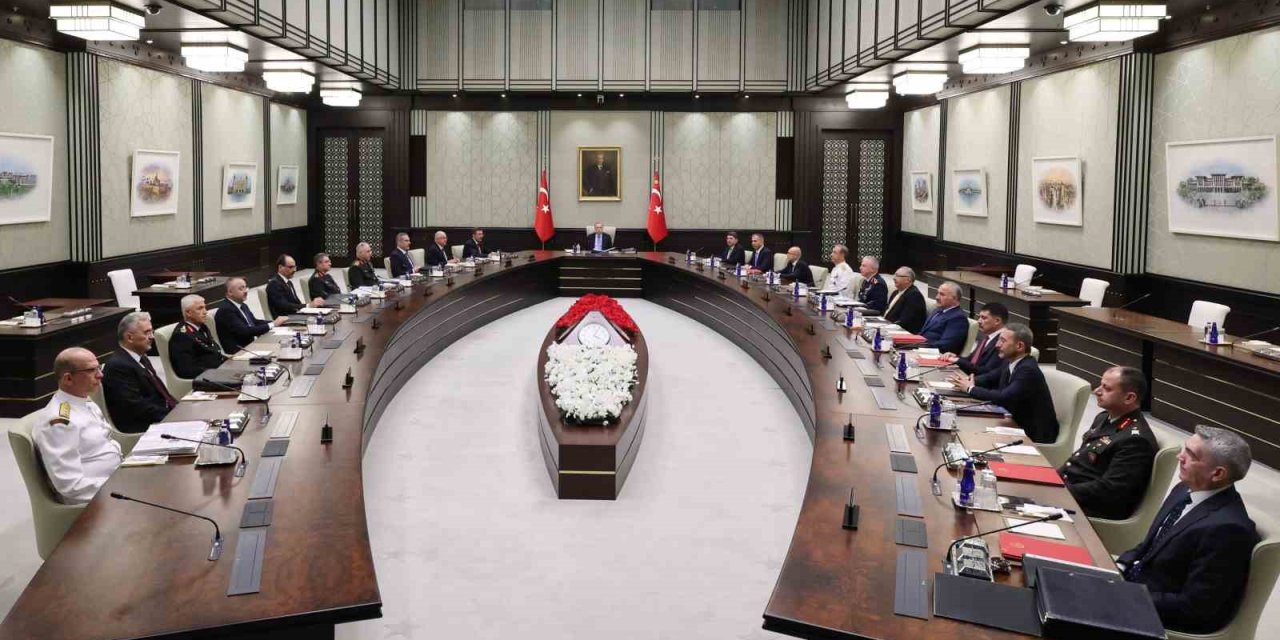 Milli Güvenlik Kurulu Toplantısı, Cumhurbaşkanı Erdoğan Başkanlığında Beştepe’de Başladı.