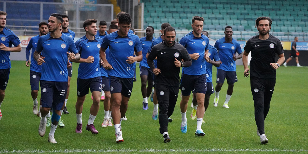 Çaykur Rizespor’un Corendon Alanyaspor maçının ilk 11’i belli oldu