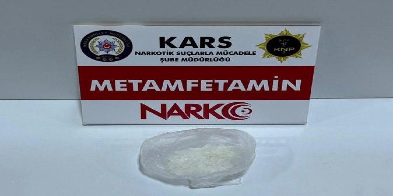 Kars’ta Metamfetamin Ele Geçirildi