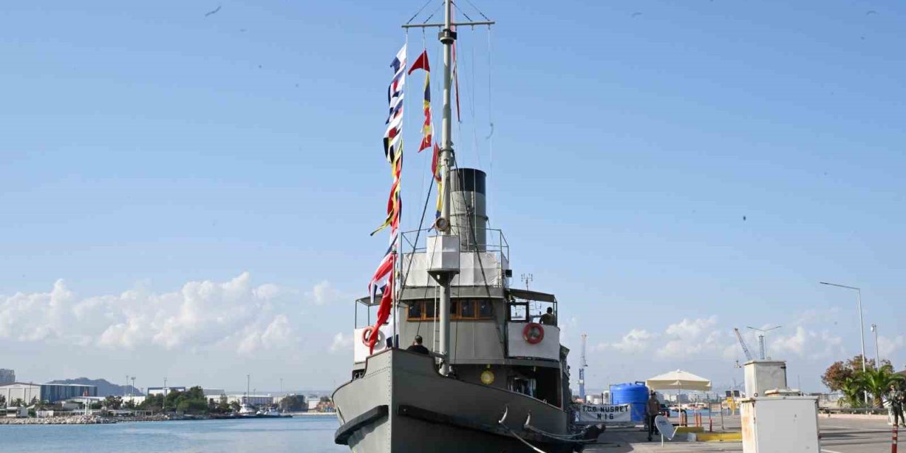 Nusret Mayın Gemisi Antalya Limanı’nın Onur Konuğu Oldu