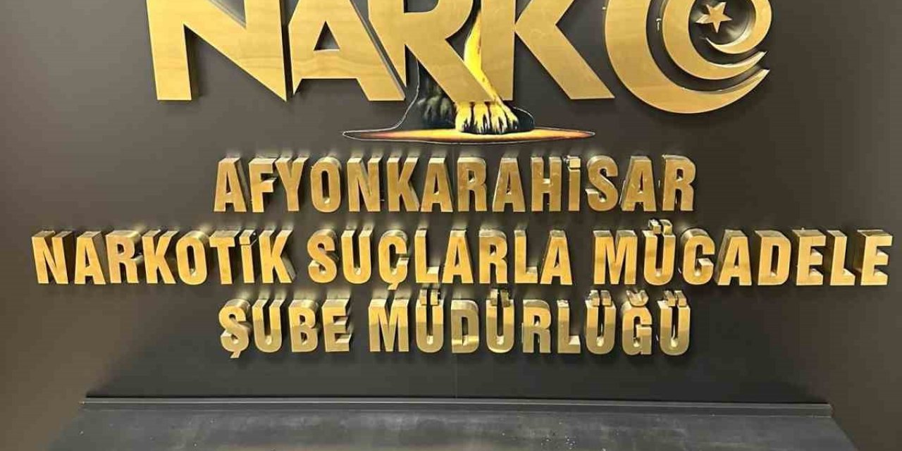 Konya’dan Afyonkarahisar’a Kargo İle Uyuşturucu Siparişi Verdi