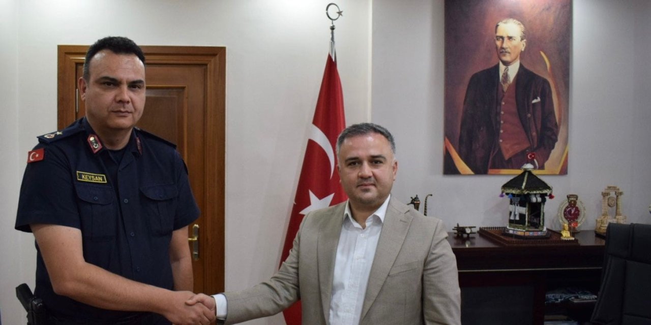 Bozdoğan İlçe Jandarma Komutanı Keysan Binbaşılığa Terfi Etti