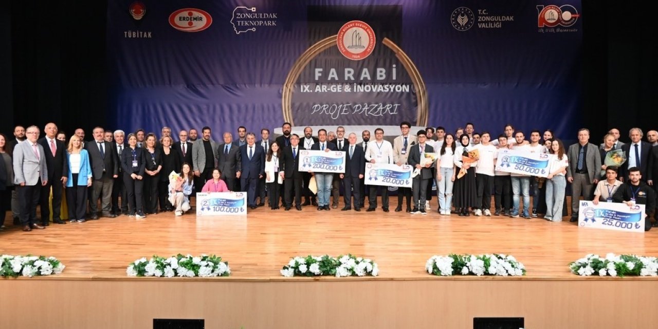 Farabi Ix. Ar-ge Ve İnovasyon Proje Pazarı’nda Ödüller Sahiplerini Buldu