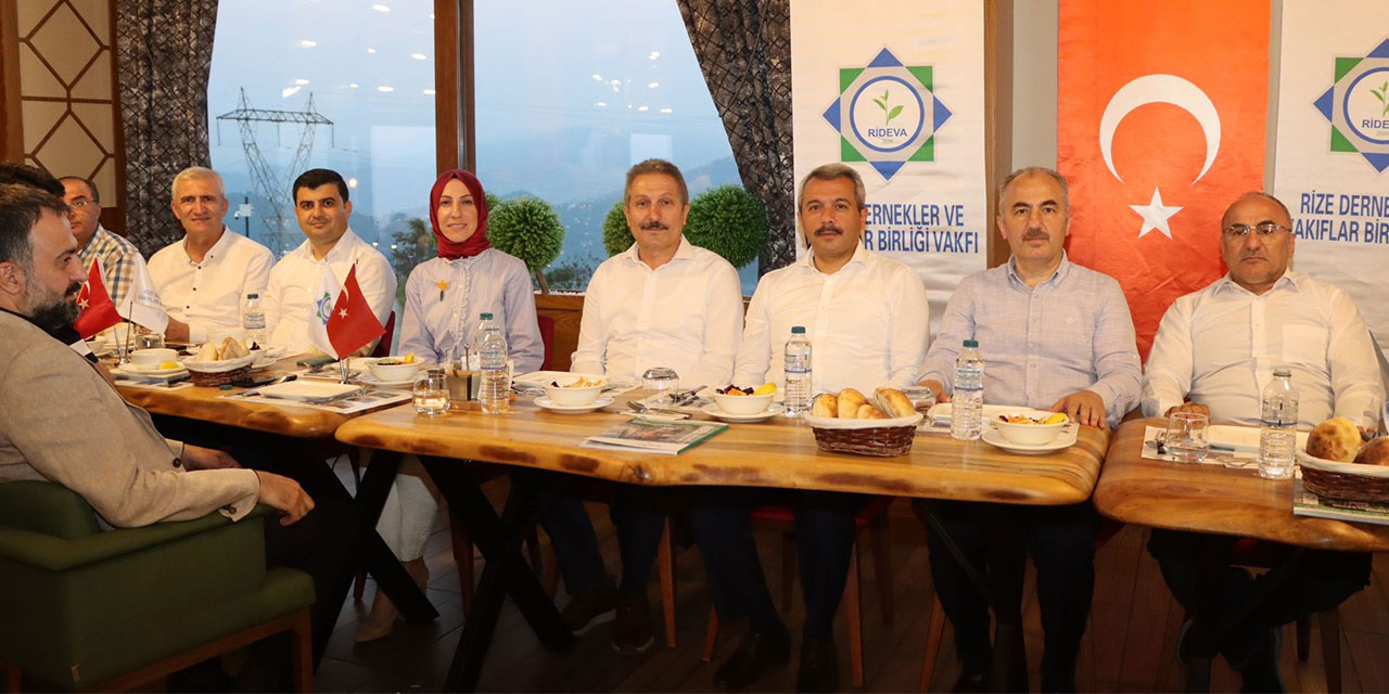 RİDEVA 5. Mütevelli Heyeti Toplantısı Rize’de yapıldı
