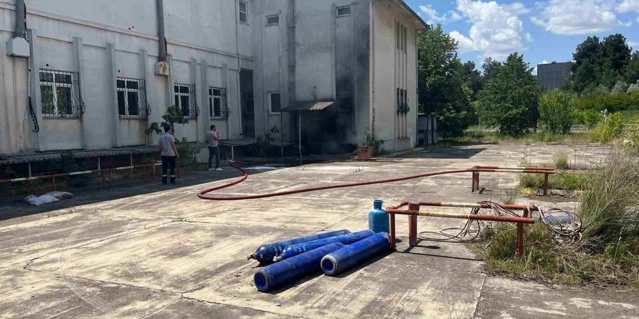 Lüleburgaz Eski Devlet Hastanesi’nde Patlama