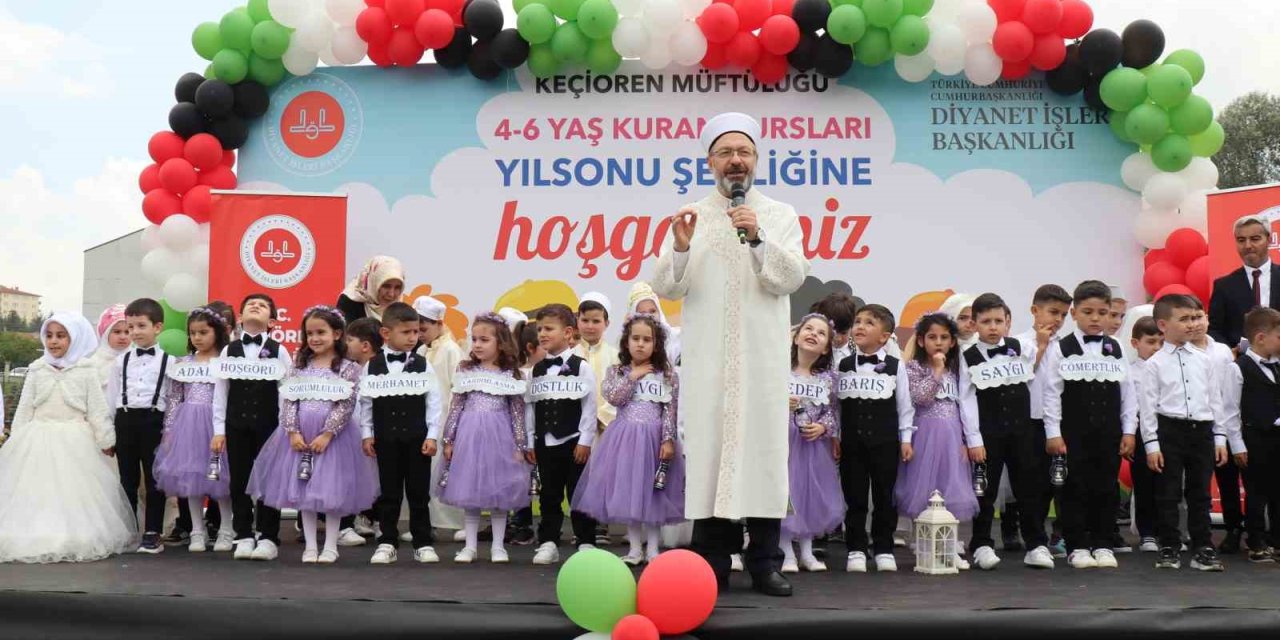 Diyanet İşleri Başkanı Erbaş: “Dünyada Zulmün Ortadan Kalkmasına Vesile Olan Bir Milletiz”