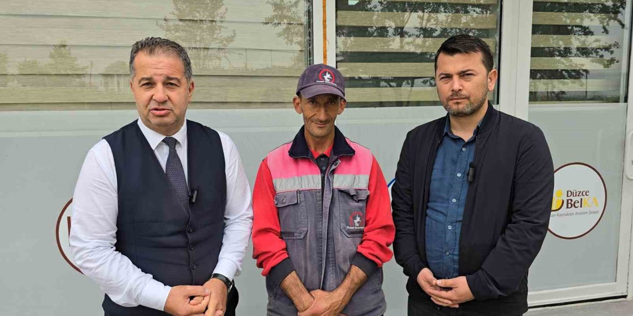 Temizlik İşçisinden Örnek Davranış