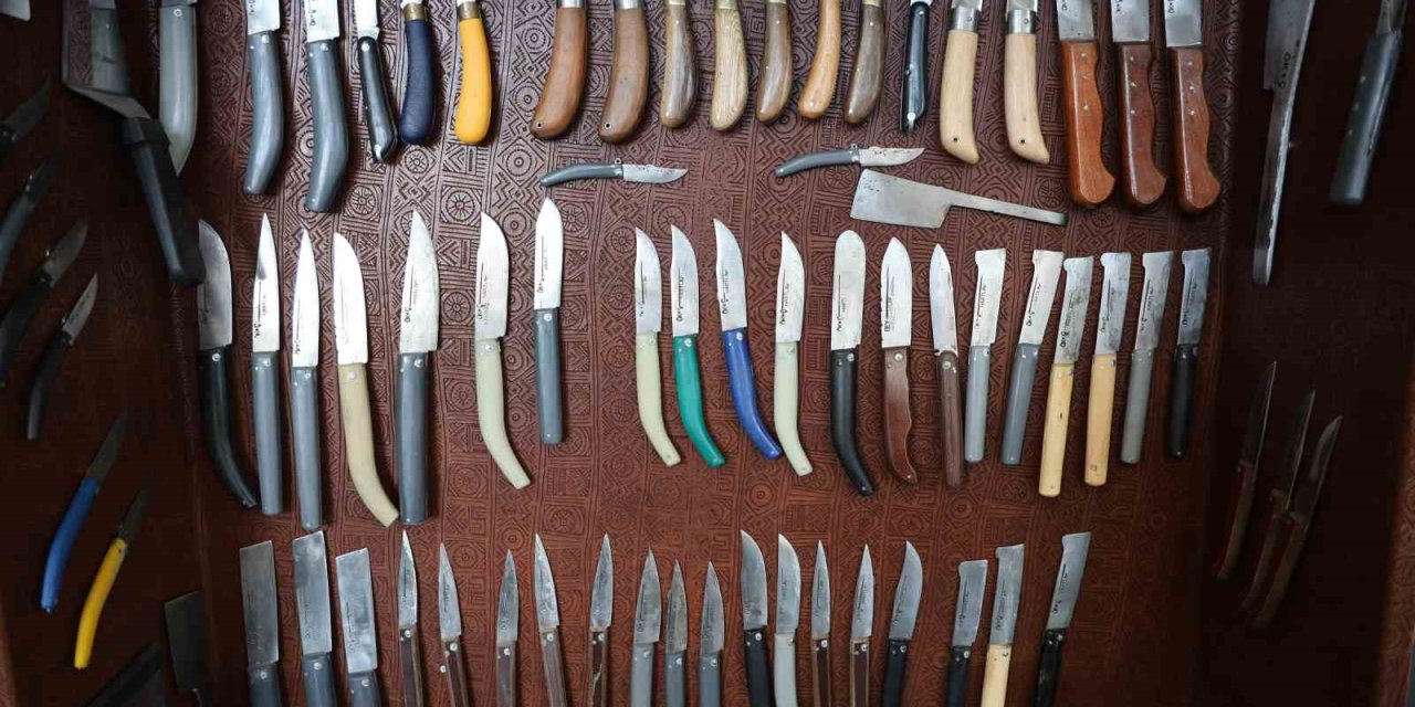 Tescilli Maraş Bıçakları Kurbana Hazır
