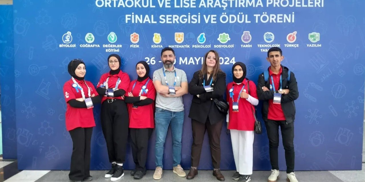 Erzurumlu Öğrencilerin Proje Başarısı