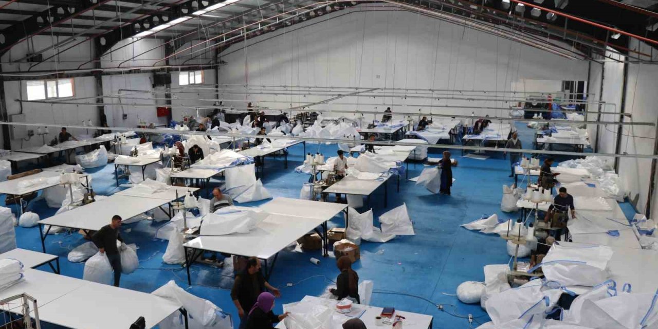 Çuval Fabrikası Yüzlerce İnsan İş Oldu
