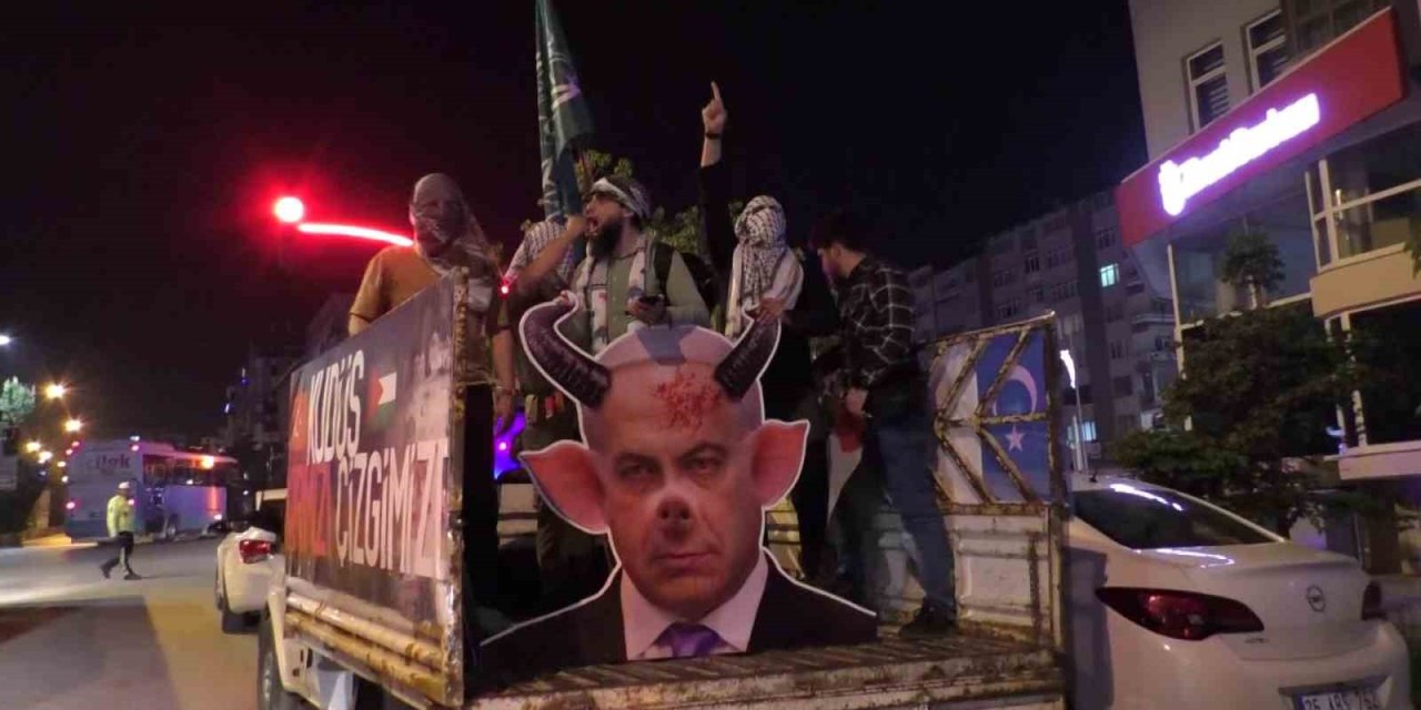 Erzurum’da Filistin İçin Özgürlük Konvoyu