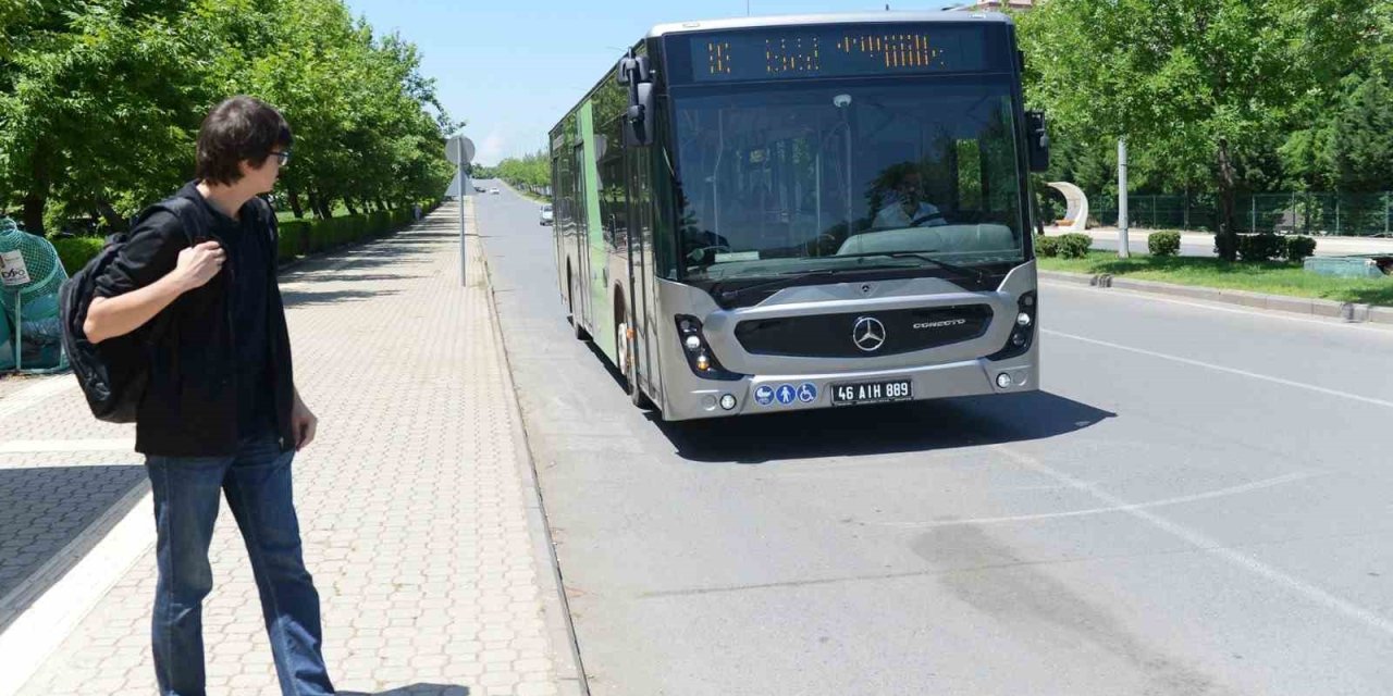 Kahramanmaraş’ın İlk Hibrit Otobüsleri Yollarda
