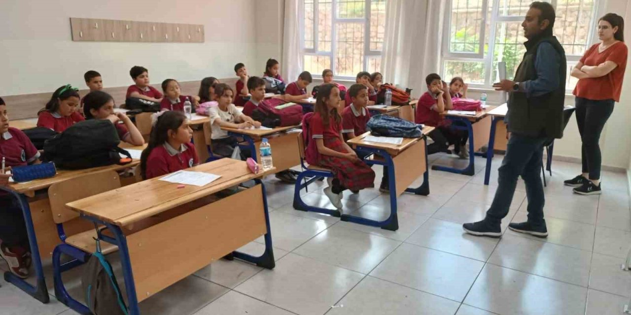 Elazığ’da Öğrencilere Orman Yangınları Öncesi Tedbirler Anlatıldı