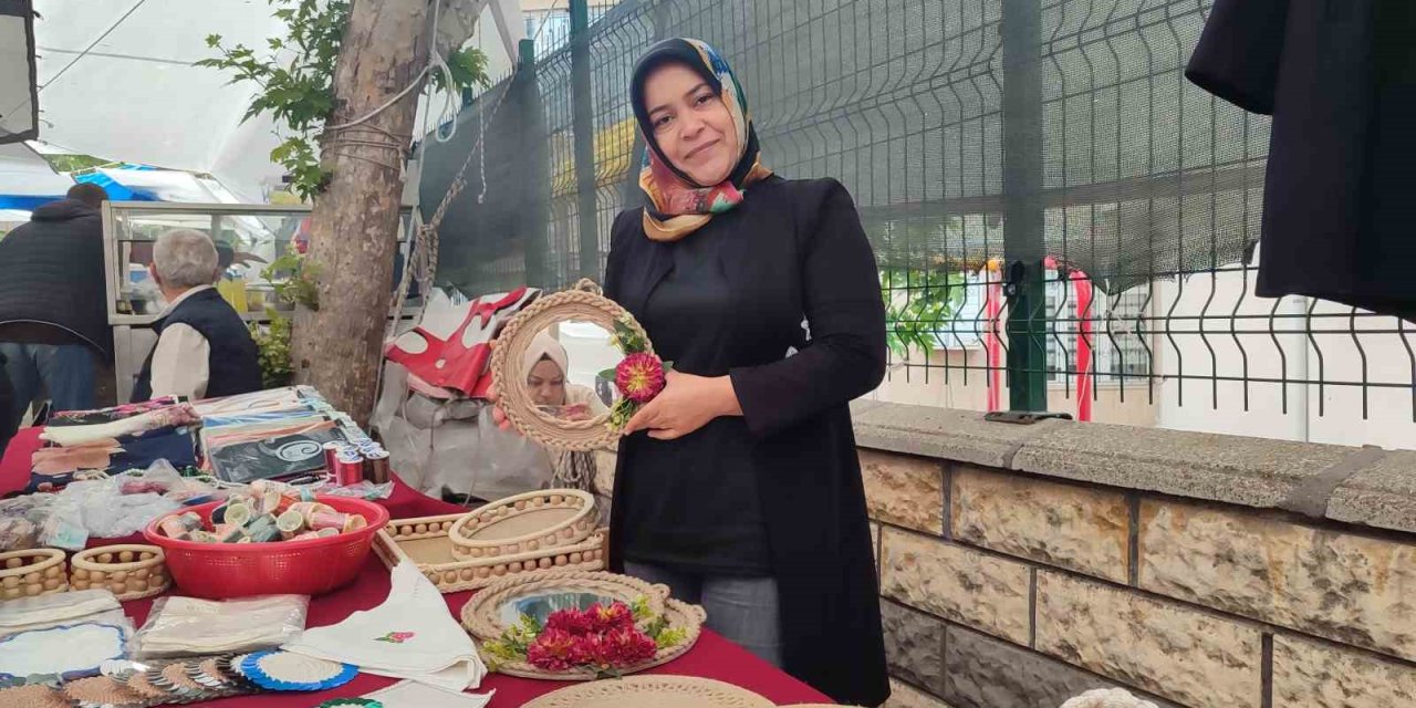 Evde Yaptığı Ürünler Geçim Kaynağı Oldu