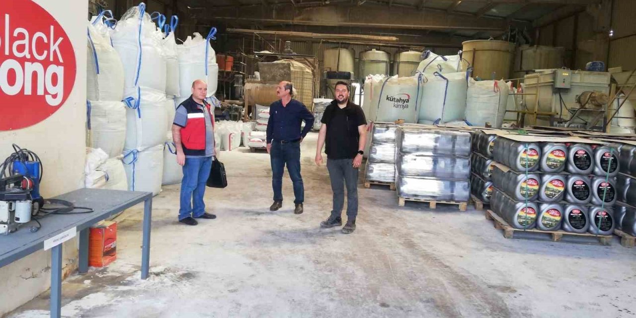 Kütahya’da Gübre Üretim Ve Satış Yerlerinde Denetim