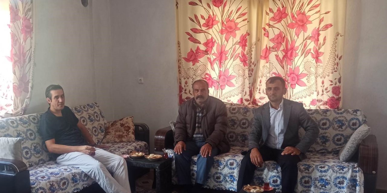 Kaymakam Topsakaloğlu, Gazileri Evlerinde Ziyaret Etti