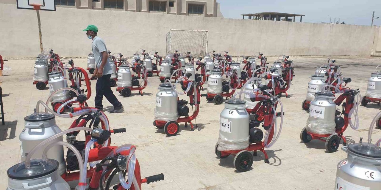 Tika’dan Suriye’de Süt Üreticilerine Destek