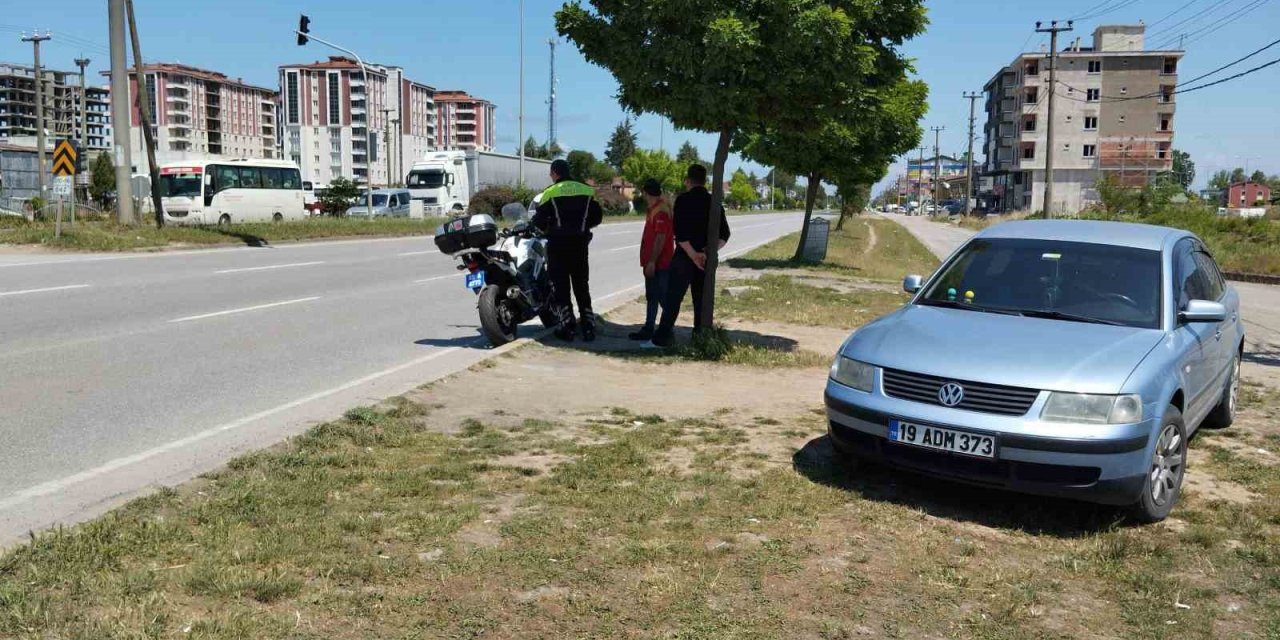 Yola Dökülen Balık Yağı Kazaya Yol Açtı: 1 Yaralı
