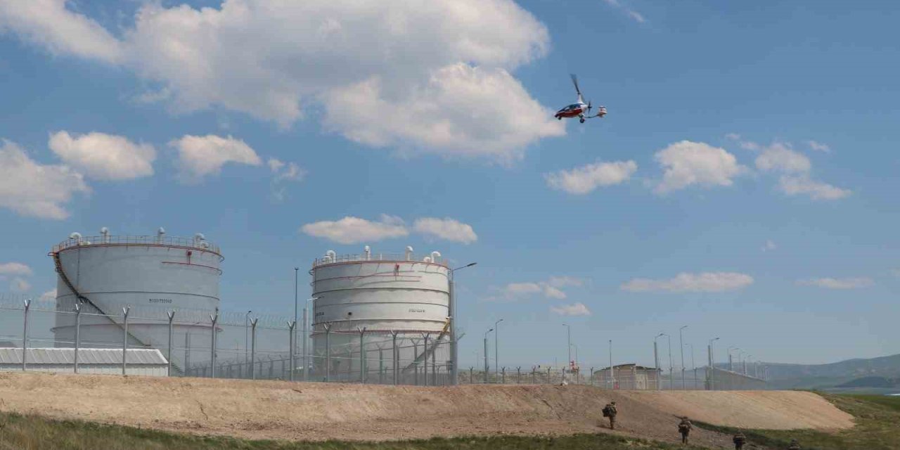 Jandarmanın Havadaki Gözü Cayrokopter Sivas Semalarında