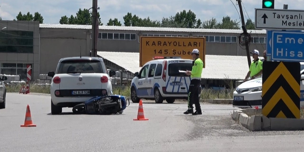 Tavşanlı’da Trafik Kazası: 1 Yaralı