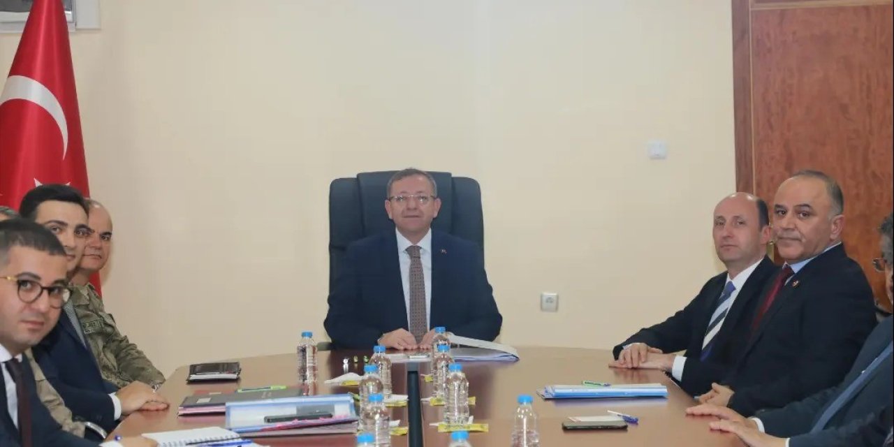 Kars’ta Güvenlik Ve Asayiş Toplantısı Yapıldı