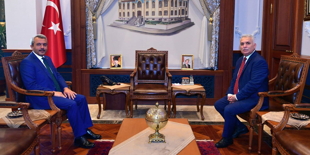 Rize Valisi Baydaş'tan Trabzon Valisi Yıldırım'a Ziyaret