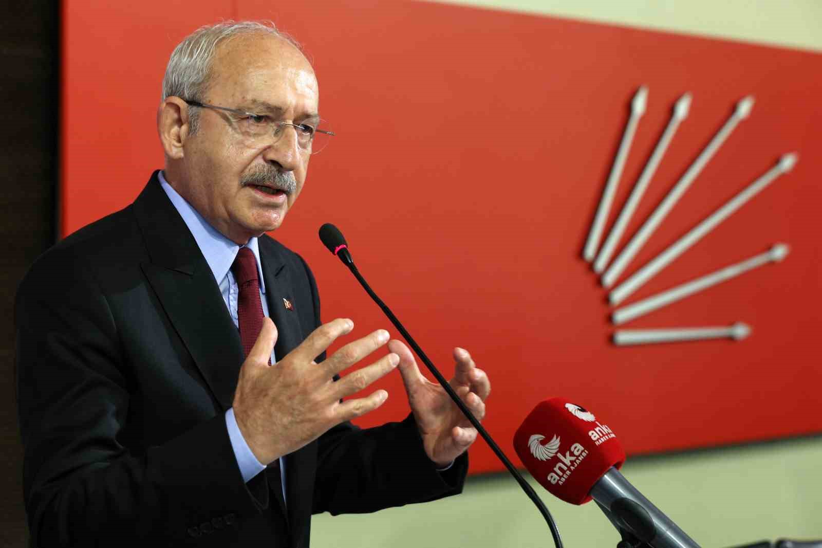 CHP lideri Kılıçdaroğlu: “Kur Korumalı Mevduat sahiplerine ödenen faiz 717 milyar lira”