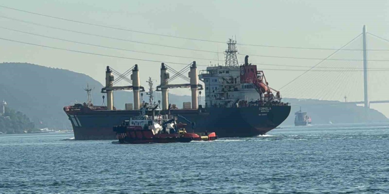 İstanbul Boğazı’nda Gemi Arızası Yaşandı