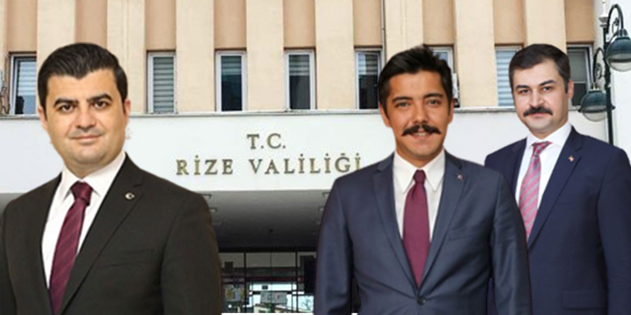 Rize Vali Yardımcıları değişti