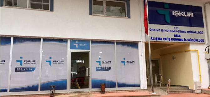 Rize'de TYP'den 500 kişi Okullara Alınacak