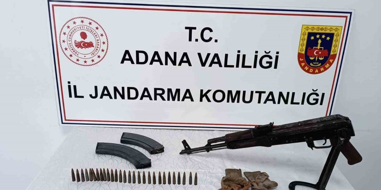 Adana’da Bir Uzun Namlulu Tüfek Ele Geçirilirken 2 Kişi De Yakalandı