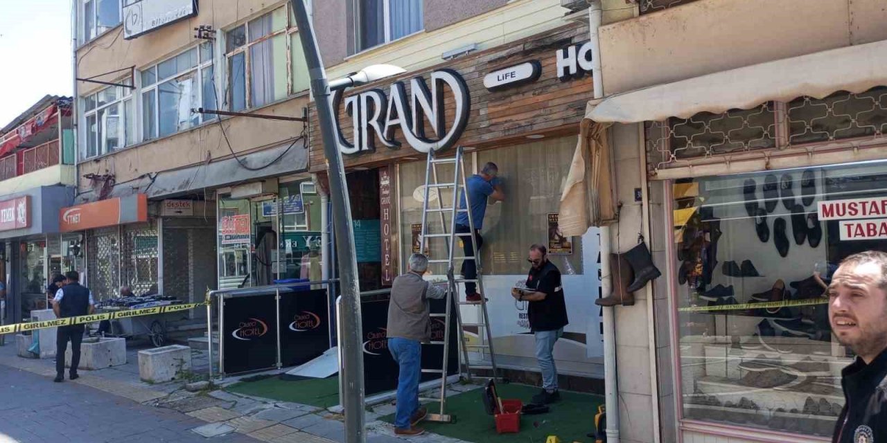 Kırklareli’nde Otel Kurşunlandı
