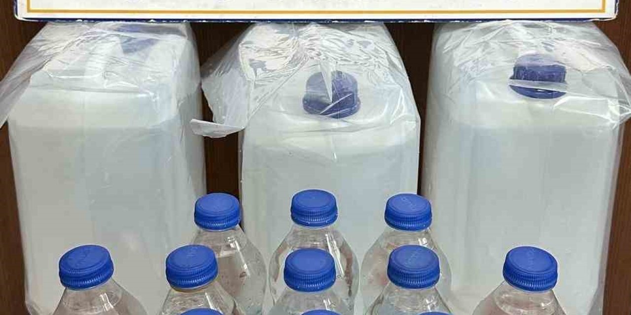 Akşehir’de Kaçak İçki Operasyonu