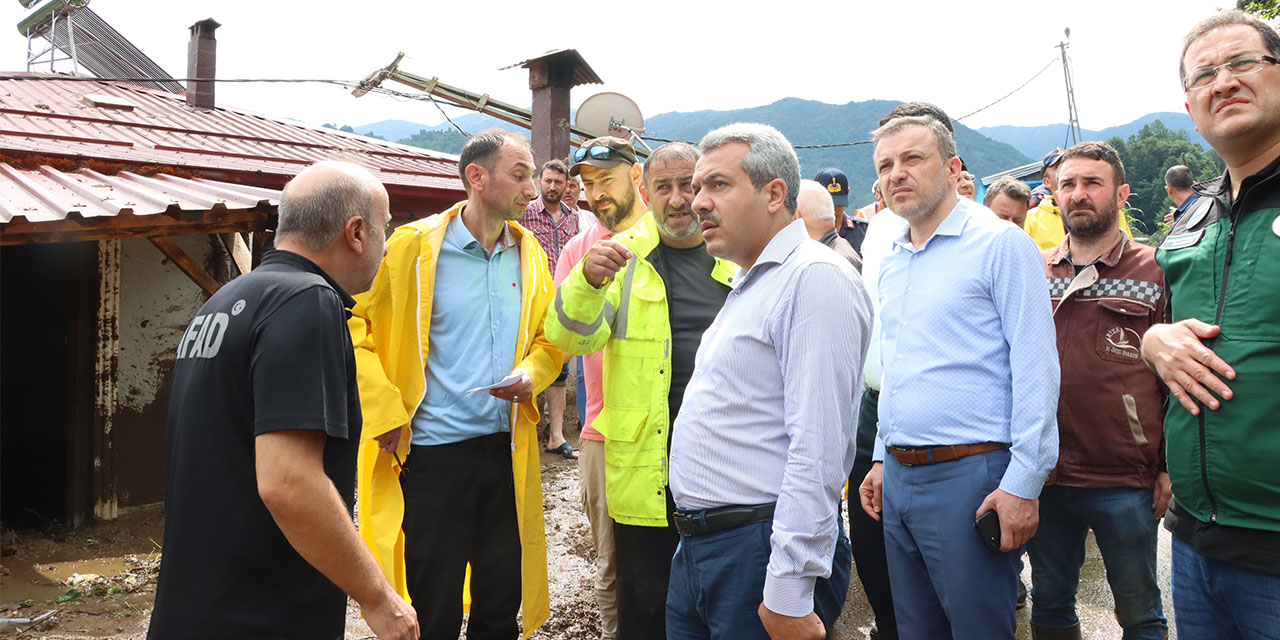 Rize'de metrekareye 206 kilogram yağış düştü
