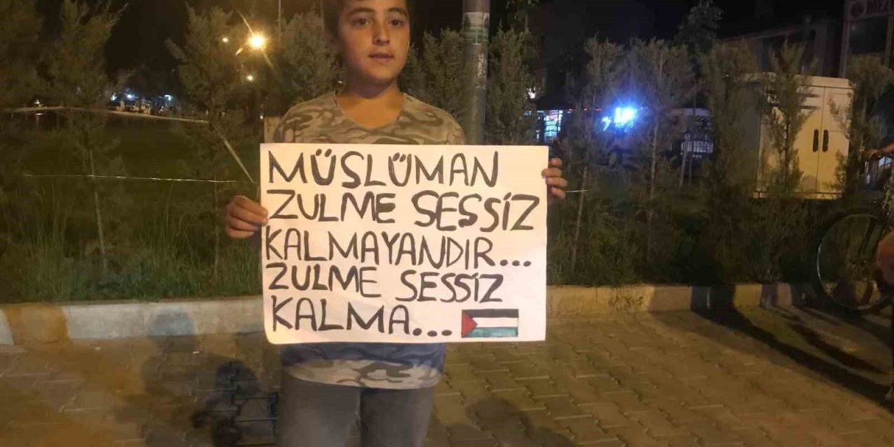 Bingöl’de Filistin’e Destek Konvoyu