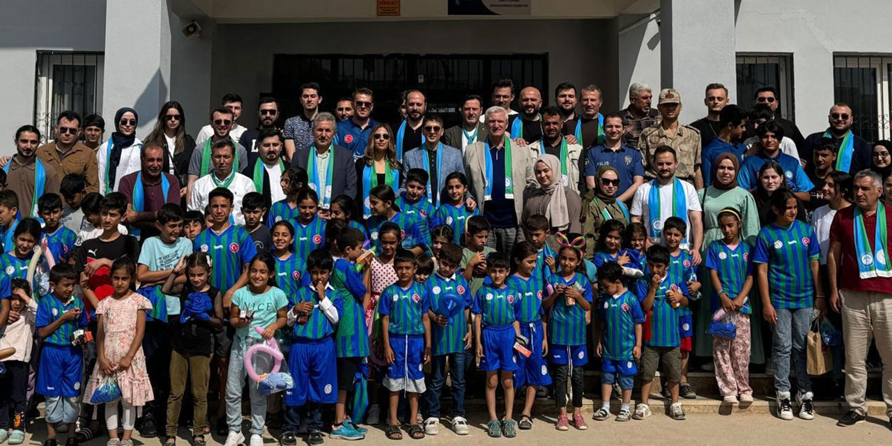 Rizeliler, Rizeli Kaymakamın görev yaptığı, terör örgütü PKK elebaşı Öcalan'ın doğduğu mahalleye kütüphane kurdu