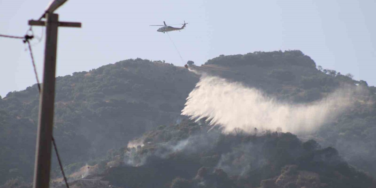 Kaynaktan Çıkan Kıvılcım 50 Dönüm Araziyi Yaktı