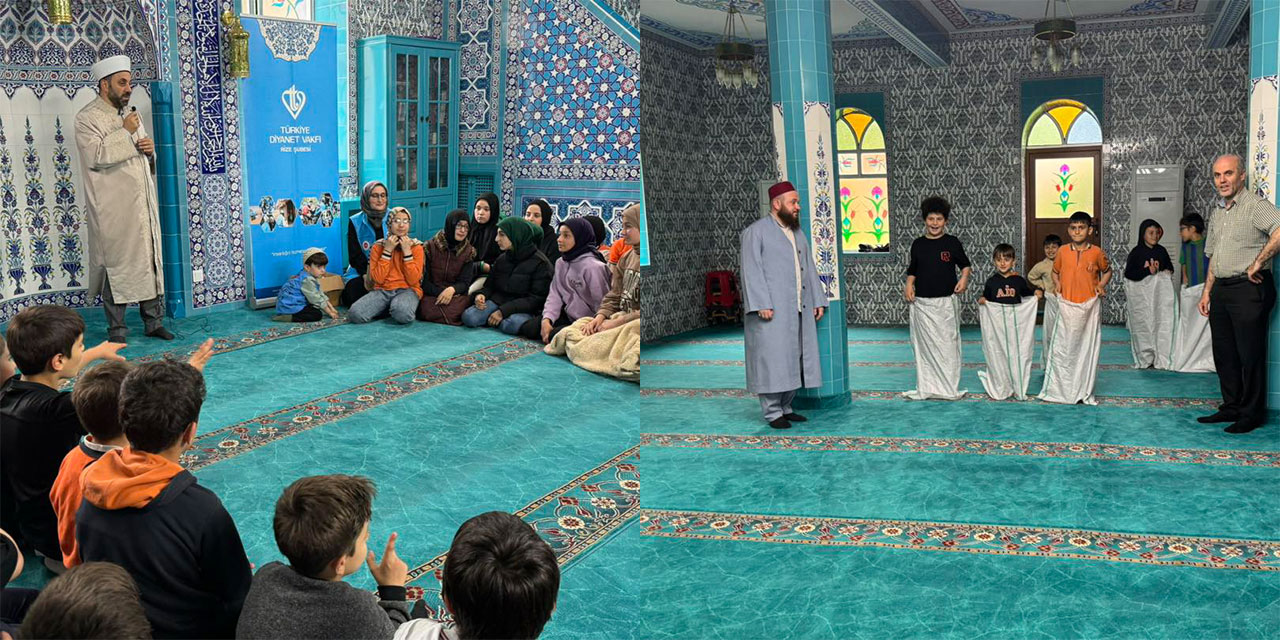 Anbarlık Köyü Merkez Camii’nde “Cami Çocuk Buluşması” Heyecanı Yaşandı