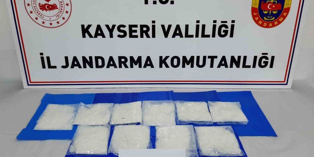 Kayseri’de 1 Kilo Uyuşturucu Yakalandı