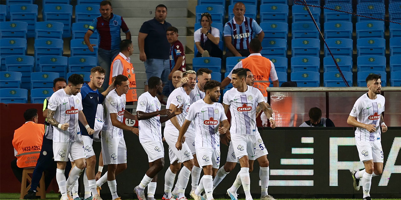 Çaykur Rizespor Sezonun İlk Galibiyetini Karadeniz Derbisinde Aldı